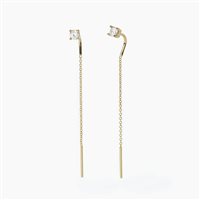 Orecchini Mabina Donna Shiny in Argento Zircone 563671 - 563671